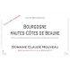 HAUTES COTES DE BEAUNE NOUVEAU