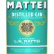 DISTILLED DRY GIN LN MATTEI