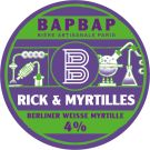 BAPBAP RICK & MYRTILLE SOUR