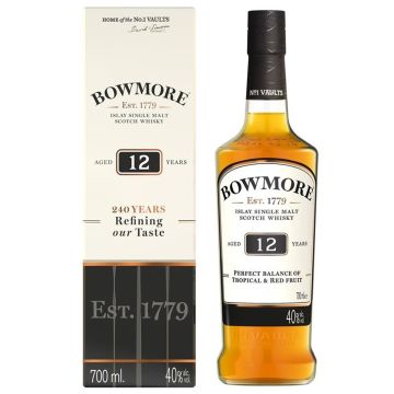 WHISKY BOWMORE 12 ANS