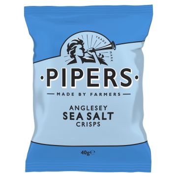 CHIPS PIPER'S SEA SALT 40GR X24