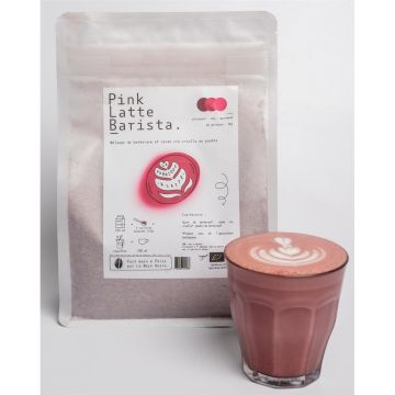 LATTE PINK BARISTA MAIN NOIRE 1KG BIO