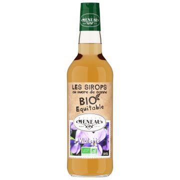 MENEAU SIROP VIOLETTE BIO