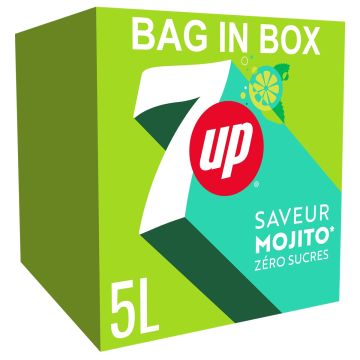 BIB SEVEN UP MOJITO - 5 L