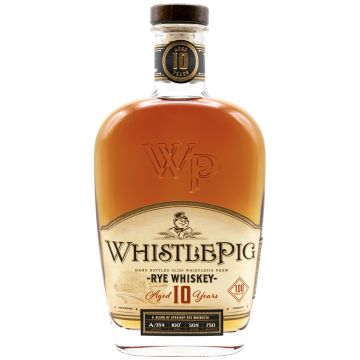 WHISTLE PIG RYE 10 ANS