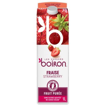 LES VERGERS BOIRON PUREE FRAISE
