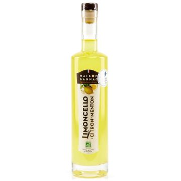 LIMONCELLO AU CITRON DE MENTON MAISON GANNAC BIO