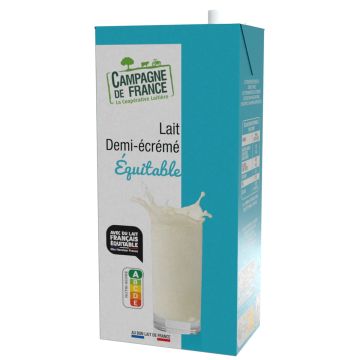 LAIT UHT 1/2 ECREME EQUITABL