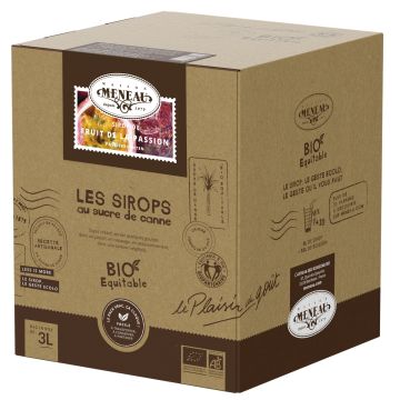 MENEAU SIROP DE PASSION BIB 3L BIO