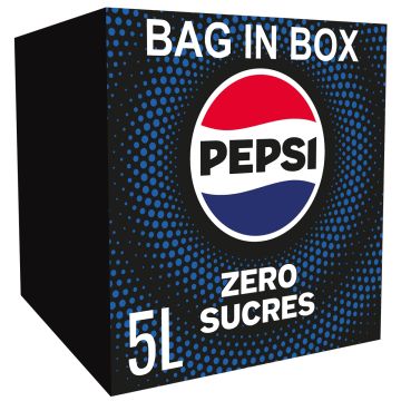 BIB PEPSI SANS SUCRES - 5 L