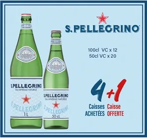 4+1 SAN PELLEGRINO 50 et 1L VC 