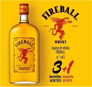 3+1 LIQUEUR FIREBALL