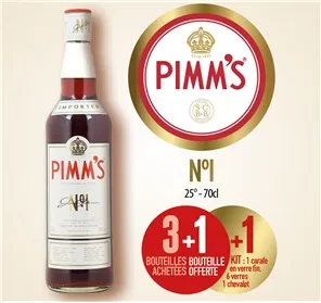 3+1 PIMM'S N°1 