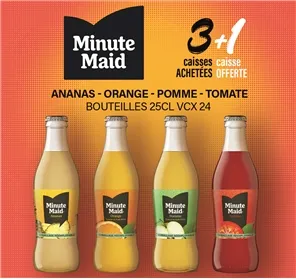 3+1 MINUTE MAID 25CL VC