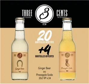 20+4 BOUTEILLES SELECTION THREE CENTS