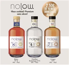 2,50EUROS REMISE AU COL GAMME NOLOW 