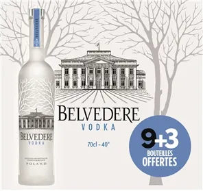 9+3 VODKA BELVEDERE