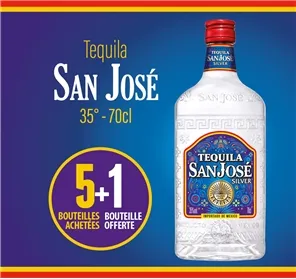 5+1 TEQUILA SAN JOSE 70CL