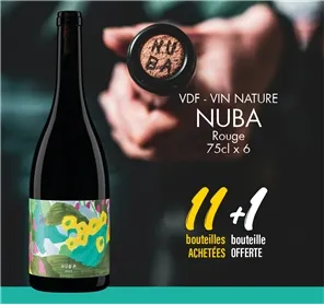 11+1 NUBA -VIN NATURE ROUGE