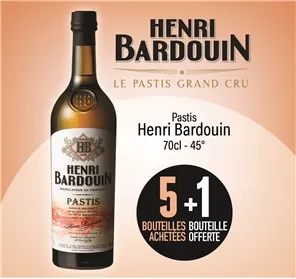 5+1 PASTIS HENRI BARDOUIN