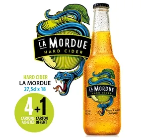4+1 HARD CIDER  LA MORDUE 27,5CL