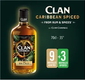 9+3 LIQUEUR CLAN CARIBBEAN SPICED