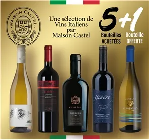 5+1 VINS D'ITALIE PAR CASTEL