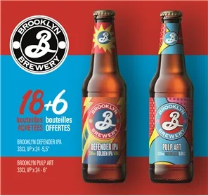 18+6 BROOKLYN DEFENDER ET PULP ART 33CL VP