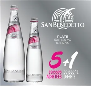 5+1 SAN BENEDETTO PLATE VC