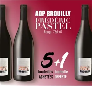 5+1 BROUILLY FREDERIC PASTEL 75CL