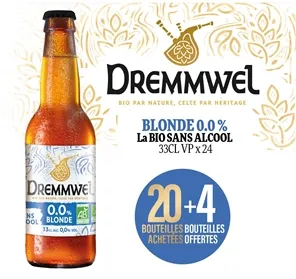 20+4 DREMMWEL BLONDE 0.0 - 33CL VP