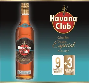 9+3 RHUM HAVANA CLUB ANEJO ESPECIAL