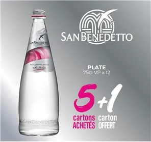 5+1 SAN BENEDETTO PLATE 75CL