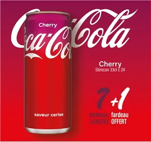 7+1 COCA CHERRY SLIMCAN 