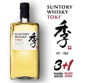 3+1 WHISKY TOKI DE SUNTORY 70CL